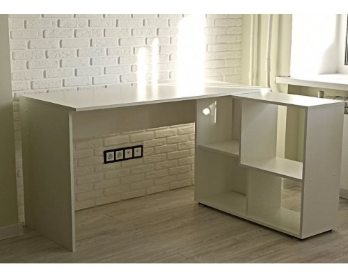 Письменный стол угловой СКМУ-4 Белый 