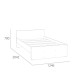 Кровать Симпл НМ 011.53-02 (120*200) Белый фасадный 